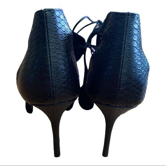 TOPSHOP Genie Lace-Up Pump Heel sz 38 / 7.5 - Picture 4 of 5